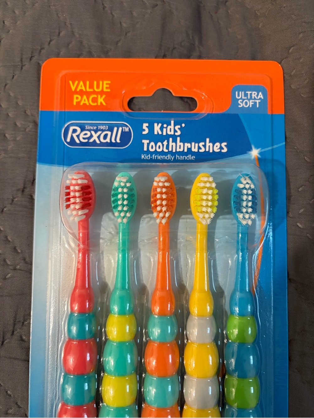 Kids Colorful Toothbrush Pack - Multicolor - Picture 2 of 2